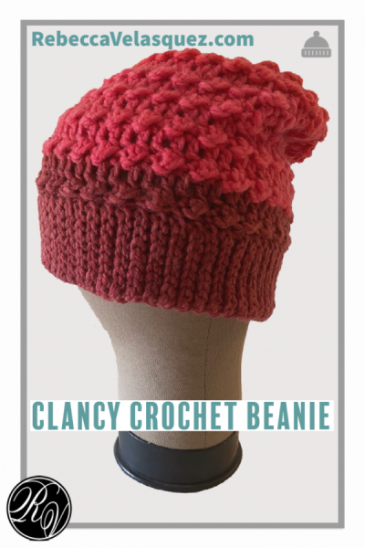 Clancy Crochet Beanie from Rebecca Velasquez