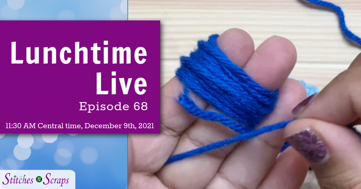 Lunchtime Live Episode 68 - Quick and Easy Pom Poms