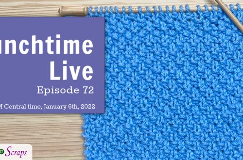 Lunchtime Live Episode 72 - Knit moss stitch