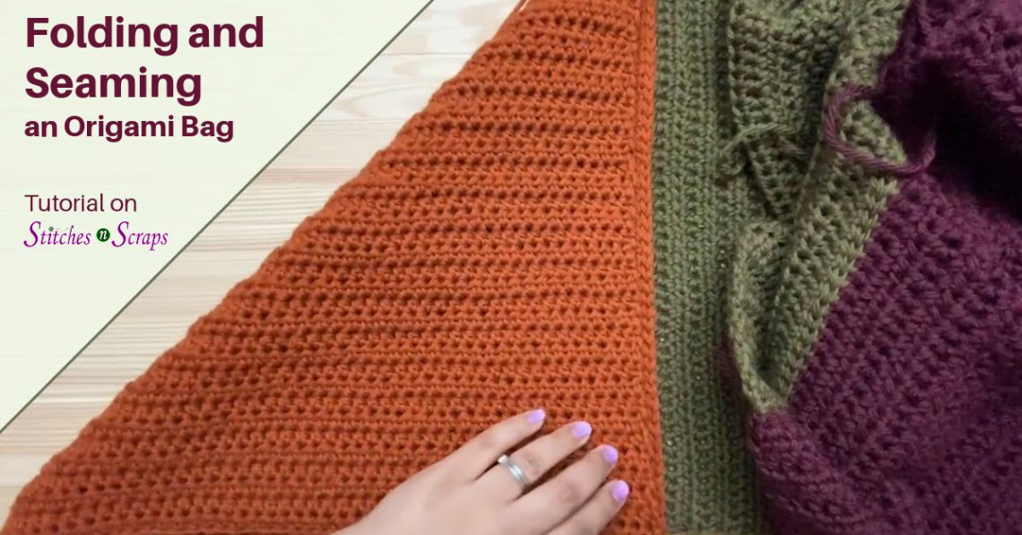 Folding and Seaming an Origami Bag