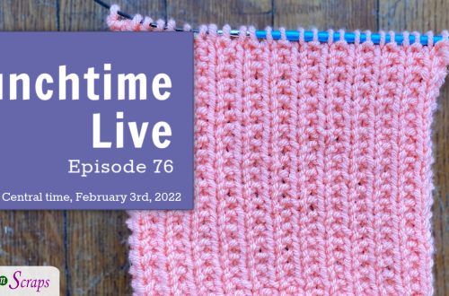 Lunchtime Live Ep 76 - Knit Broken Rib Stitch