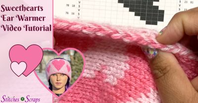 Sweethearts Ear Warmer Knitting Tutorial