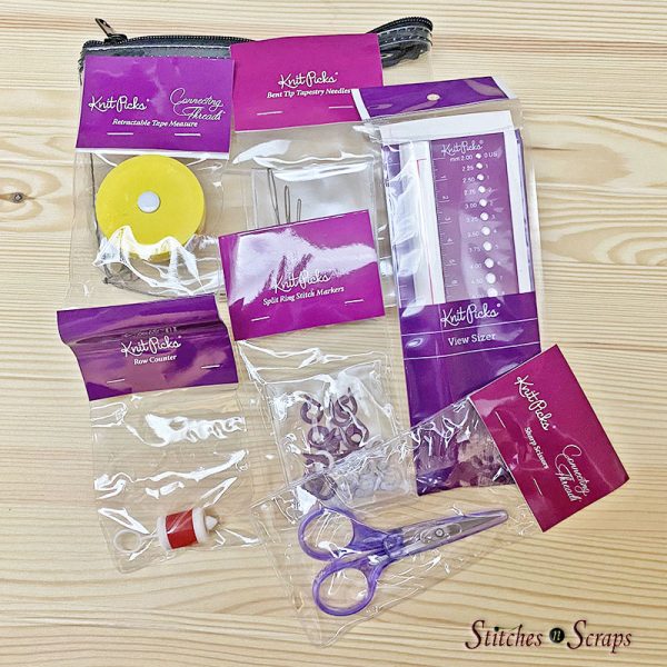 WeCrochet Basic Tool Pack - giveaway prize in the 2022 Bag Along CAL