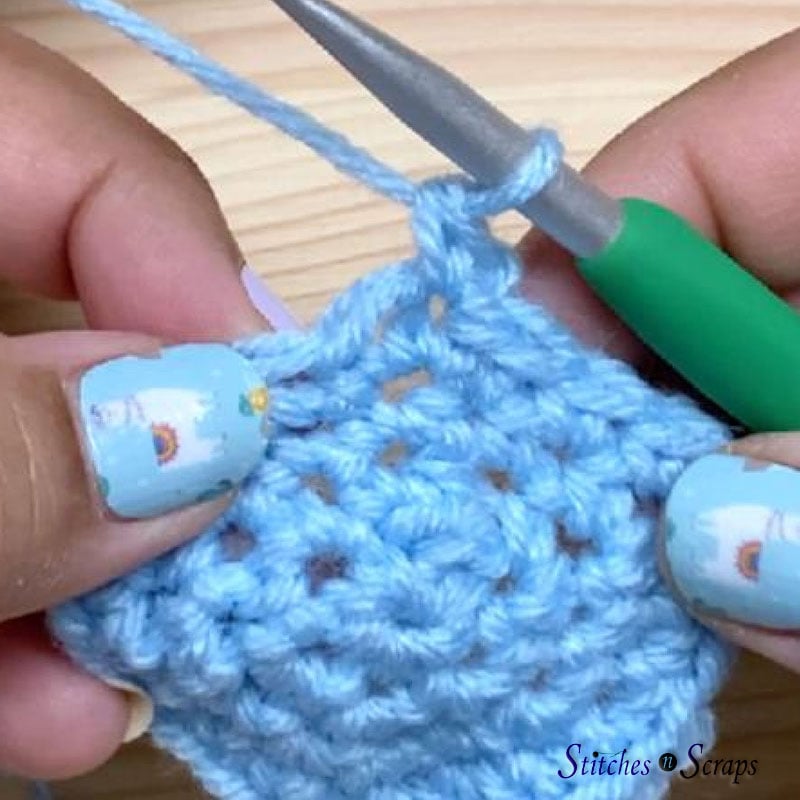 Join Crochet Rounds Without a Slip Stitch - Stitches n Scraps