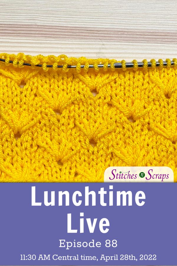 Lunchtime Live Episode 88 - Dandelion Stitch
