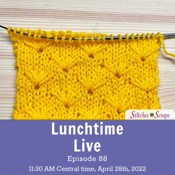 Lunchtime Live Episode 88 - Dandelion Stitch