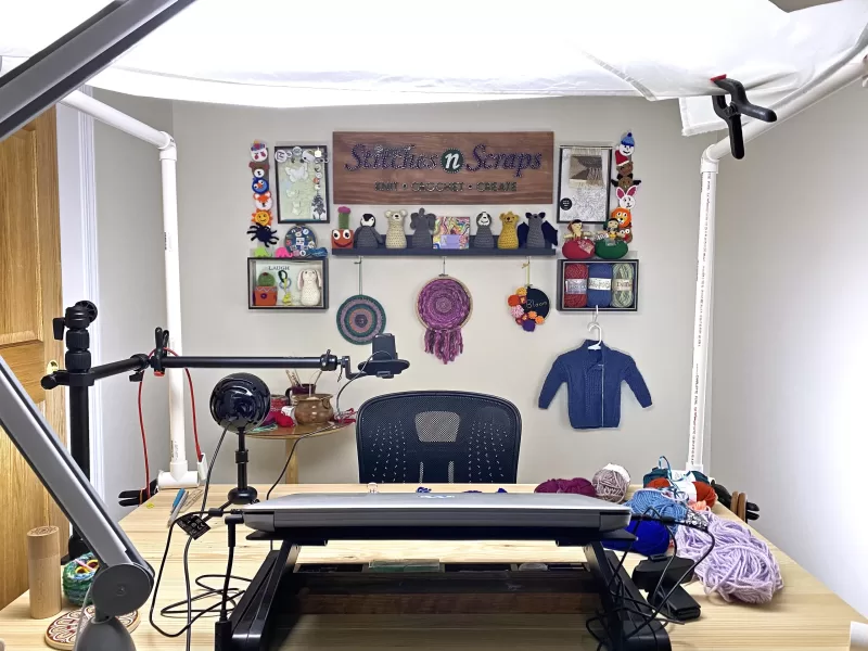 Lunchtime Live video studio