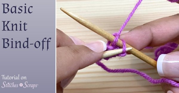 Basic Knit Bind-Off Tutorial