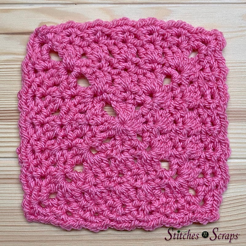 Primrose Stitch Crochet Square Stitches n Scraps