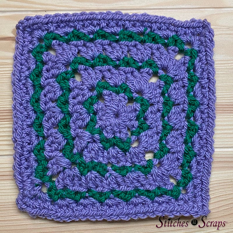 Primrose Stitch Crochet Square Stitches n Scraps