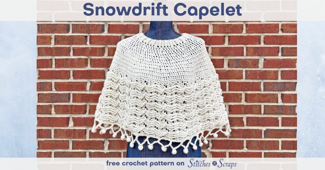 Snowdrift Crochet Capelet