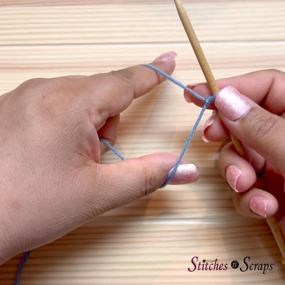 German Twisted Cast On Knitting Tutorial Stitches n Scraps