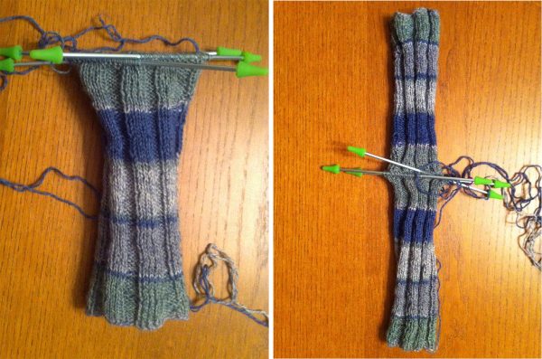 Double knit socks