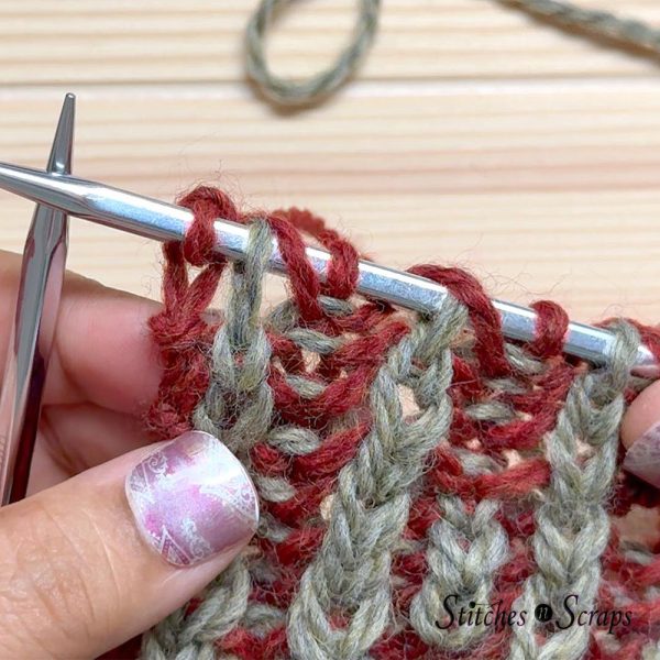Brioche knitting