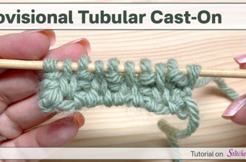 Provisional Tubular Cast-On