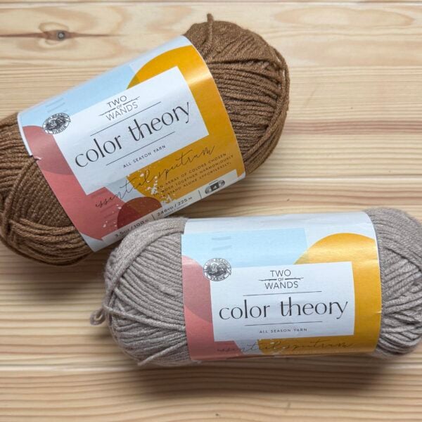 Two of Wands Color Theory Yarn