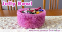Jelly Bowl crochet pattern