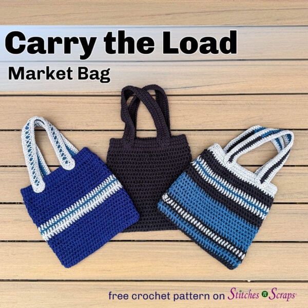 Carry the Load Market Bag crochet pattern