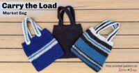Carry the Load Market Bag crochet pattern