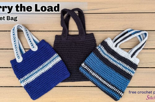 Carry the Load Market Bag crochet pattern