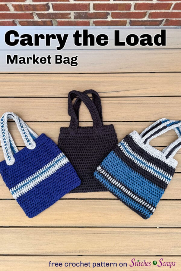 Carry the Load Market Bag crochet pattern