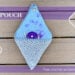 Crochet Triangle Pouch