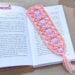 Stolen Moments Lace Crochet Bookmark