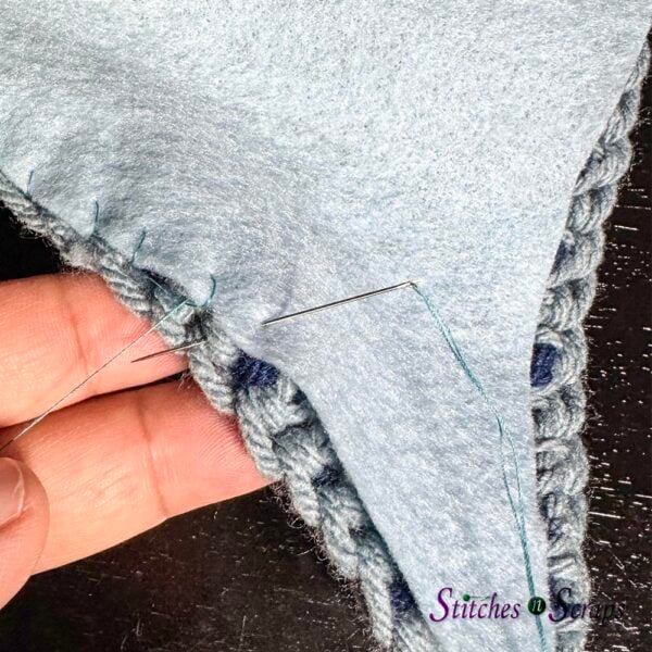 blanket stitch around edges