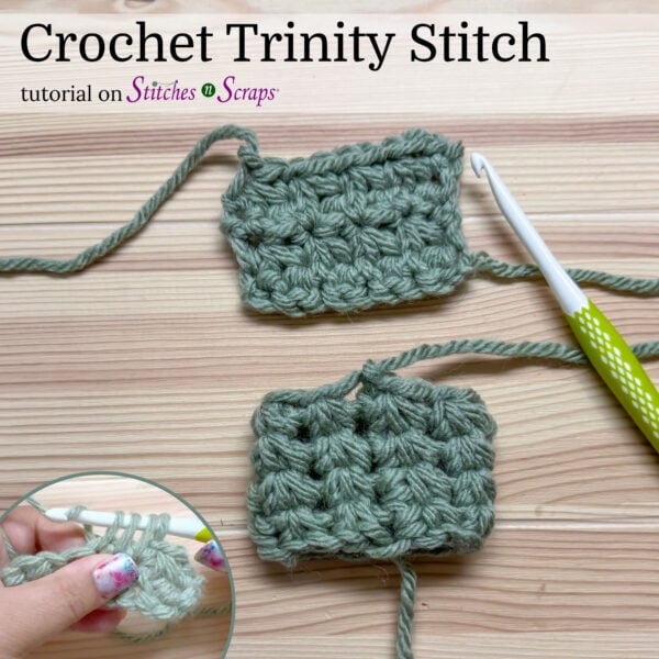 Crochet Trinity Stitch Tutorial