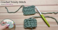 Crochet Trinity Stitch Tutorial