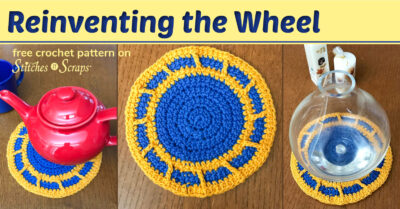 Reinventing the Wheel Crochet Trivet