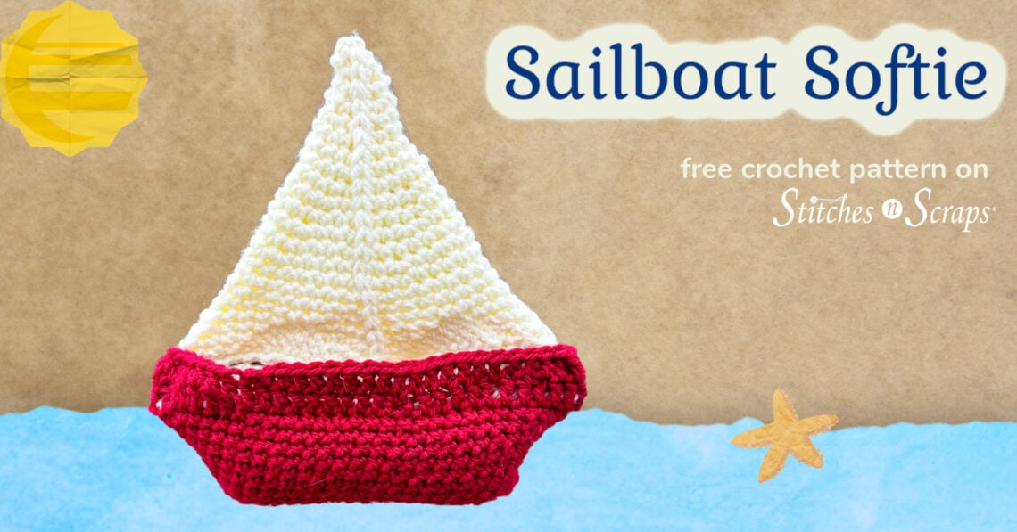 Crochet Sailboat Toy Pattern