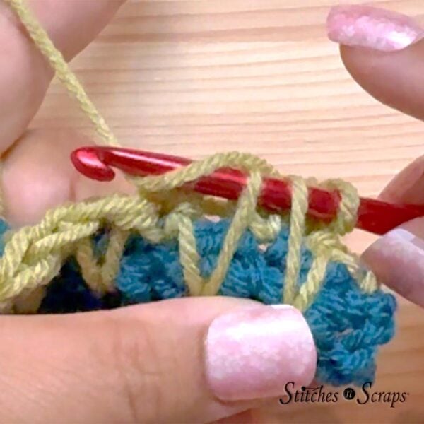Joining single crochet