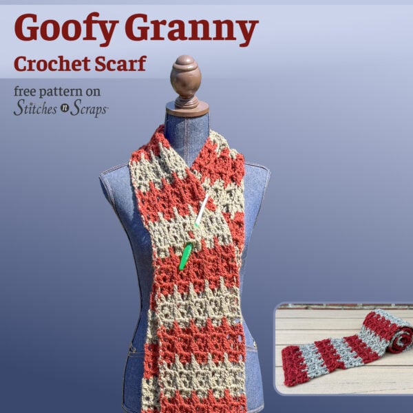 Goofy Granny Stitch Scarf Pattern
