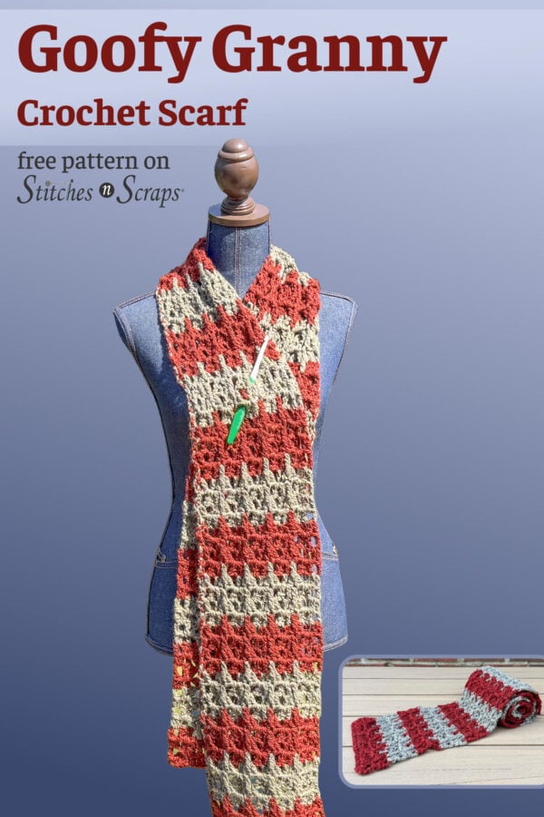Goofy Granny Stitch Scarf Pattern