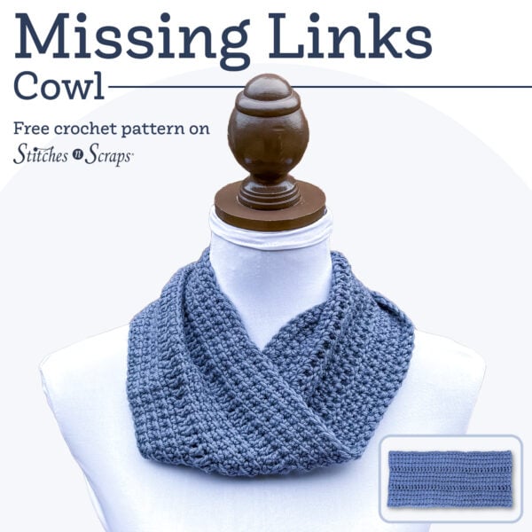 Missing Links Crochet Cowl