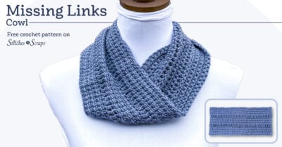 Missing Links Crochet Cowl