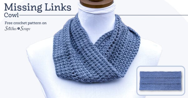 Missing Links Crochet Cowl