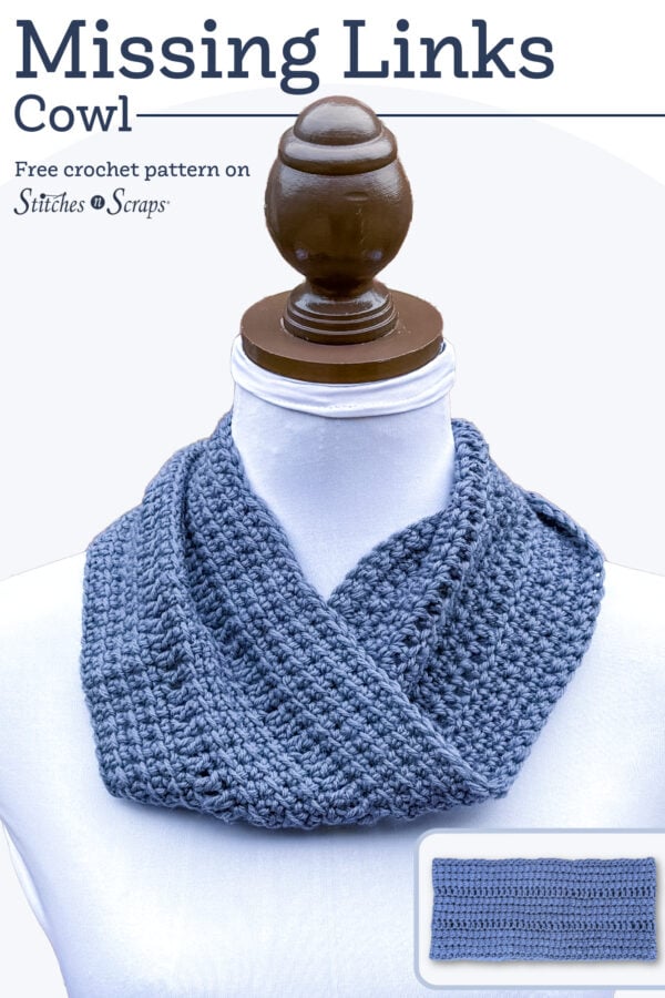 Missing Links Crochet Cowl