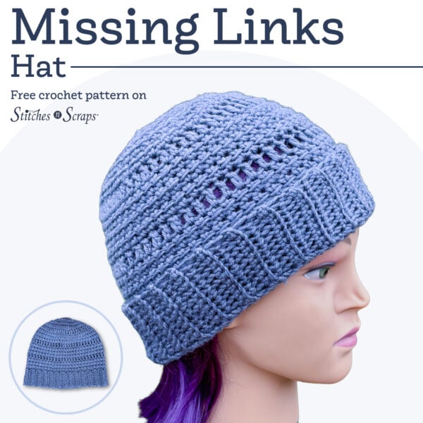Missing Links Crochet Hat Pattern