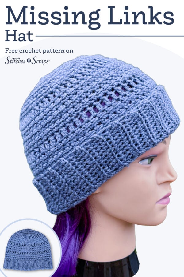 Missing Links Crochet Hat Pattern