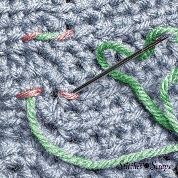 stitch over seam